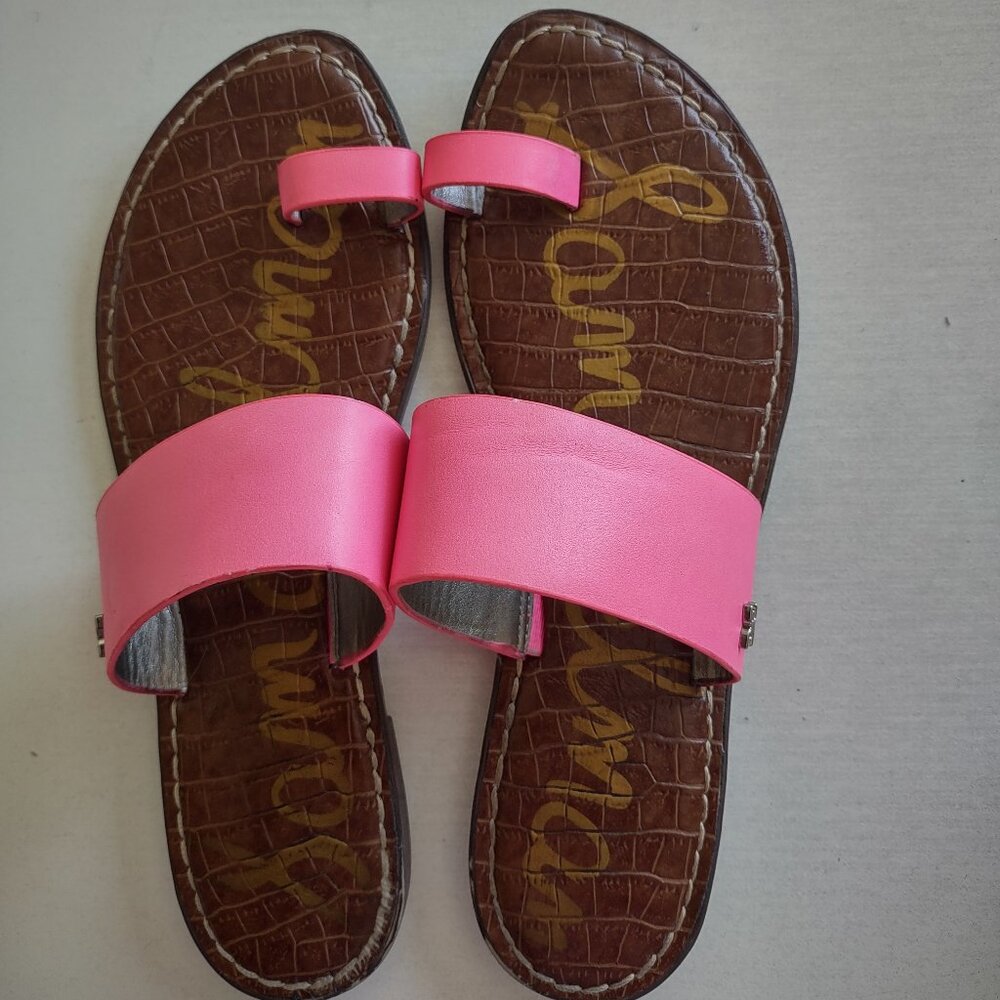 Sam Edelman Hot Pink Leather gorgene sandals